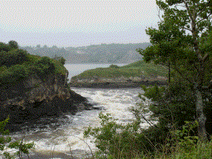 stroomversnelling op de Saint John River | Saint John  NB